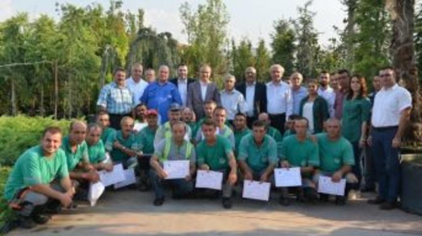 Bah&ccedil;ıvanlar Sertifikalarını Aldı