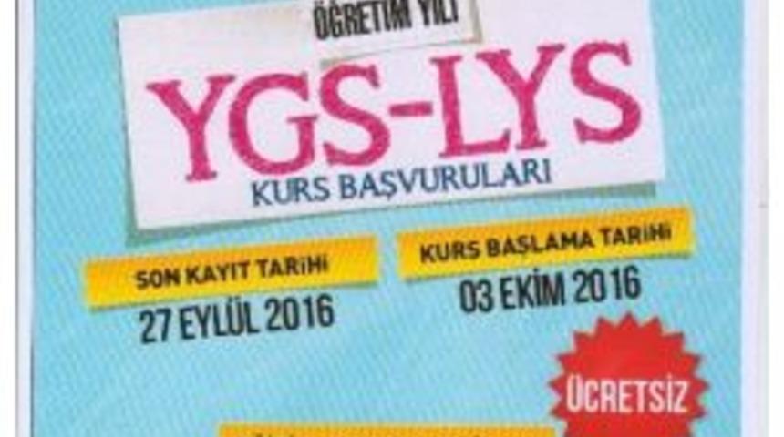 Melikgazi Belediyesi&rsquo;nden Ygs - Lys Kursları