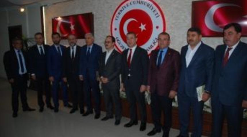 Gto Y&ouml;netimi, Oğuzeli Kaymakamı Yunak&rsquo;ı Ziyaret Etti