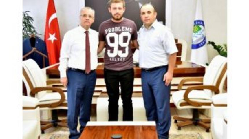 Başkan Kayda, Ter&ouml;r Gazisini Ağırladı