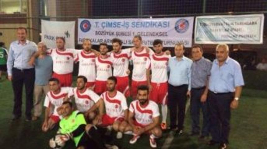 Boz&uuml;y&uuml;k&rsquo;te &Ccedil;imse İş Sendikası Futbol Turnuvası Başladı