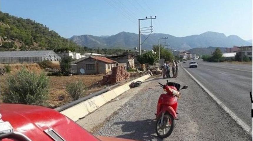 Bozyazı&rsquo;da Trafik Kazası: 1 Yaralı