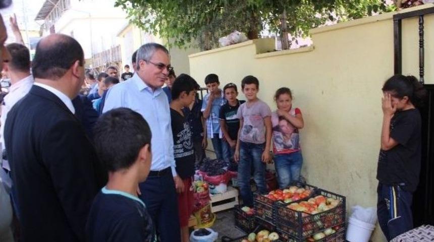 Vali Deniz Sason&rsquo;u Ziyaret Etti