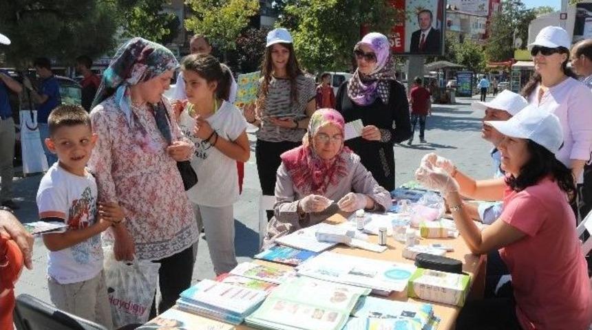Sağlıklı Yaşam Standı A&ccedil;ıldı