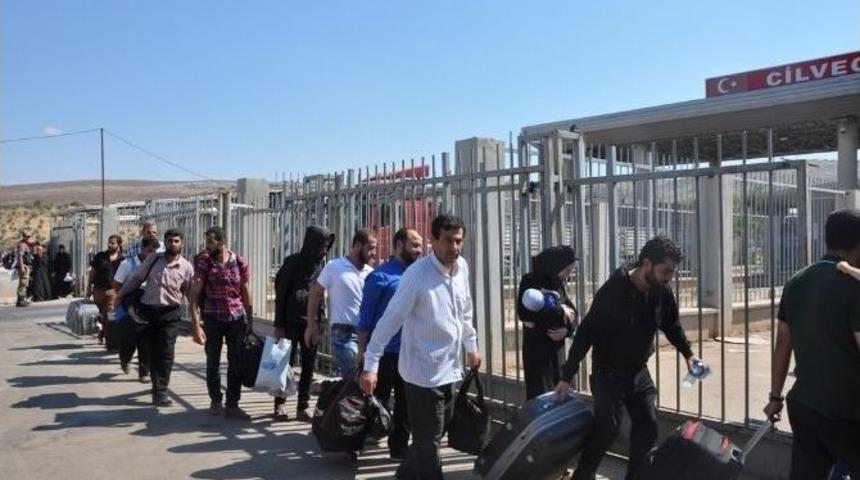 Bayramlaşma İ&ccedil;in 5 Bin Kişi Suriye Tarafına Ge&ccedil;ti