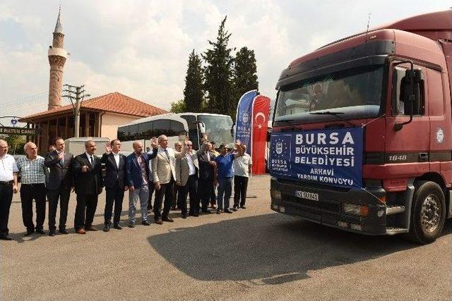 Bursa’dan Artvin’e Sel Yardımı