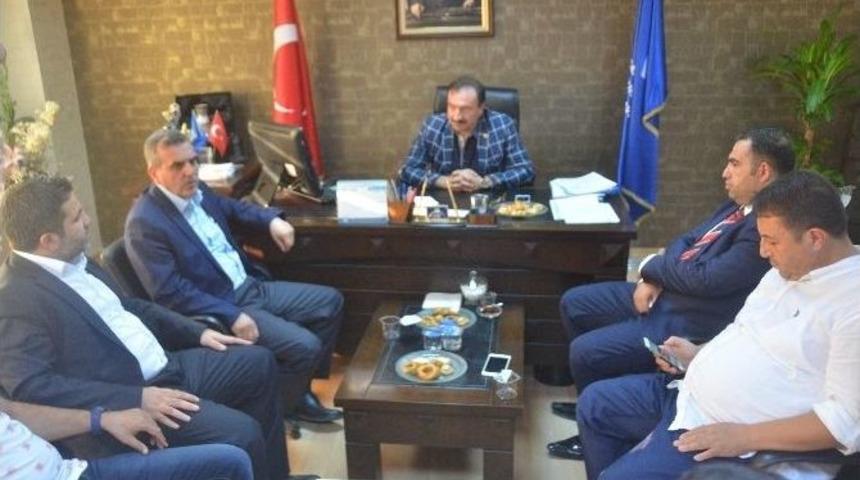 Ak Parti İl Başkanı Beyazg&uuml;l&rsquo;den Mali M&uuml;şavirlere Ziyaret