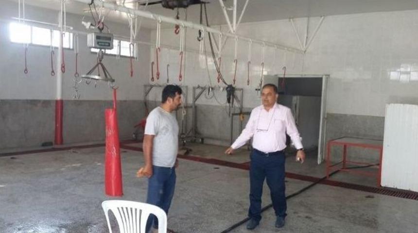 G&ouml;lmarmara Mezbahası Bayrama Hazır