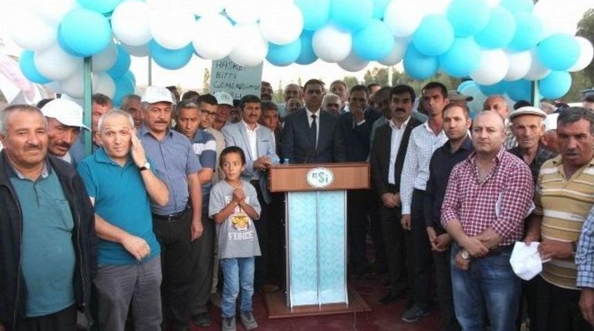 Gemerek Kartalkaya Barajı&rsquo;nın Temeli Atıldı