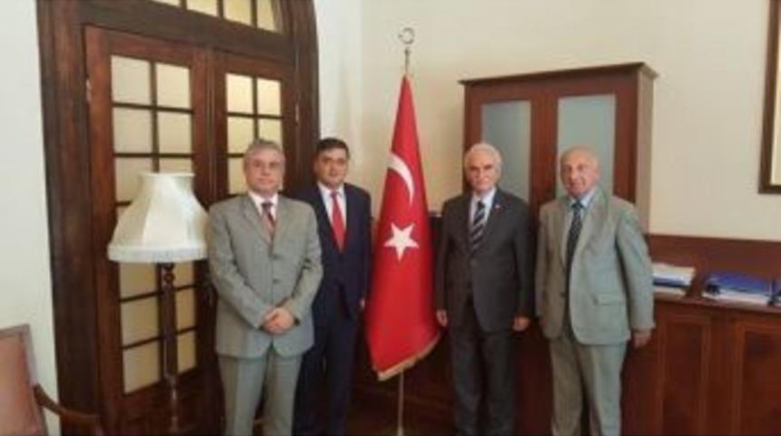 Başkan Yal&ccedil;ın&rsquo;ın Ankara Ziyareti