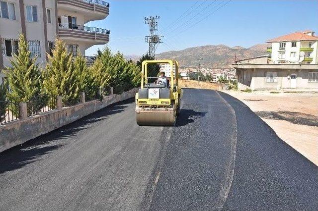 Çağdaş Kent Yolu Asfaltlandı