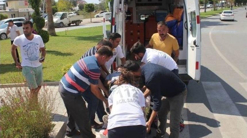 Gazipaşa&rsquo;da Trafik Kazası: 1 Yaralı