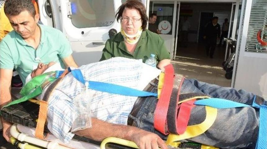 Kaza Yapan Kadın S&uuml;r&uuml;c&uuml; Kocasının Elini &Ouml;perek &Ouml;z&uuml;r Diledi