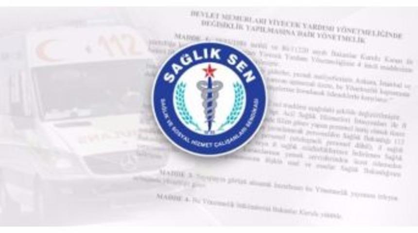 112 &Ccedil;alışanlarına Yemek Yardımı Yapılacak