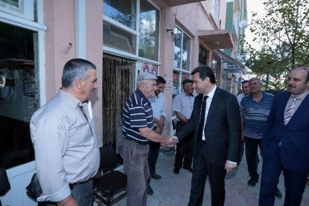 Vali Azmi &Ccedil;elik, Beylikova İl&ccedil;esini Ziyaret Etti