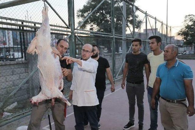 Büyükşehir’den Kurban Kesimi Kursu