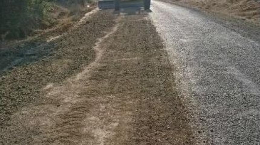 Mahalle Yollarına Bayram &Ouml;ncesi &Ccedil;alışma