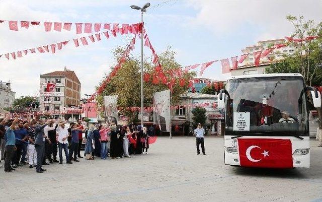 15 Temmuz Şehitlerinin Yakınları Ve Gaziler Moral Gezisine Çıktı