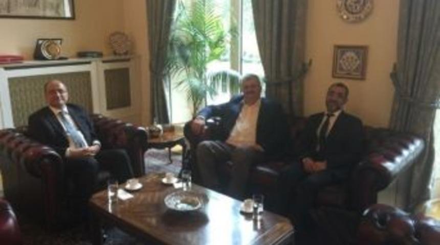 &Ccedil;aturoğlu, B&uuml;y&uuml;kel&ccedil;i Bilgi&ccedil;&rsquo;i Ziyaret Etti