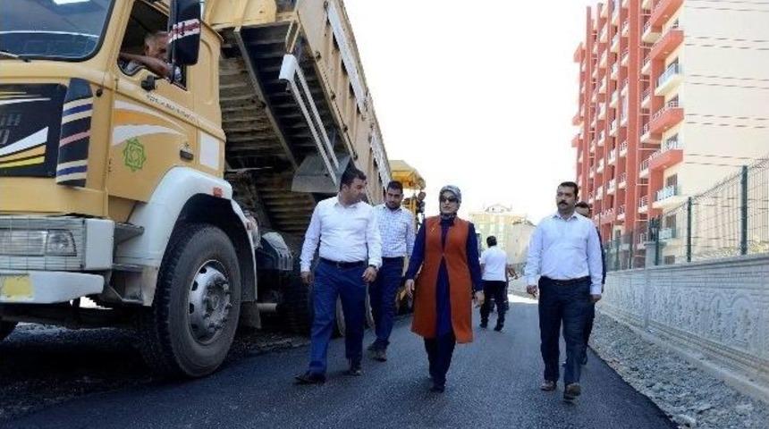 Başkan Toru, Yol &Ccedil;alışmalarını İnceledi