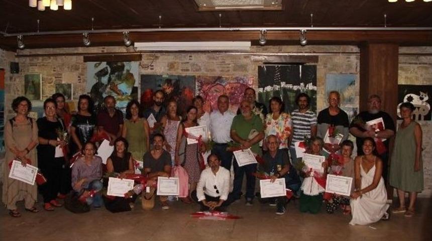 Kuşadası Uluslararası Resim &Ccedil;alıştayı Sona Erdi