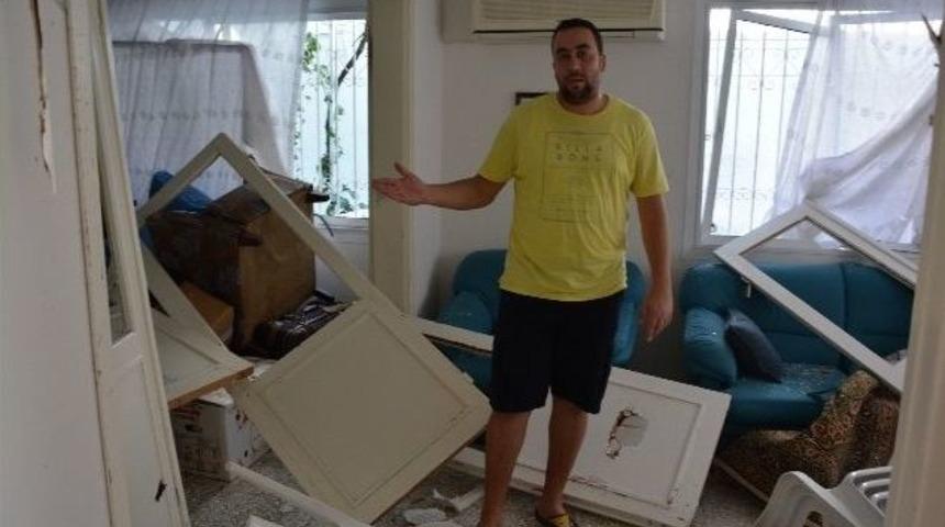 S&ouml;ke&rsquo;de Evde T&uuml;p Patladı, Ortalık Savaş Alanına D&ouml;nd&uuml;