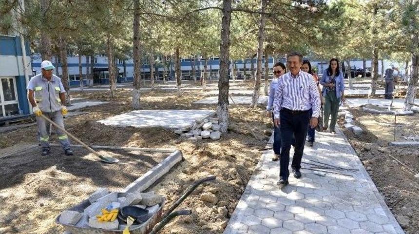 Tepebaşı&rsquo;nda Yeşil Alanlar Artıyor