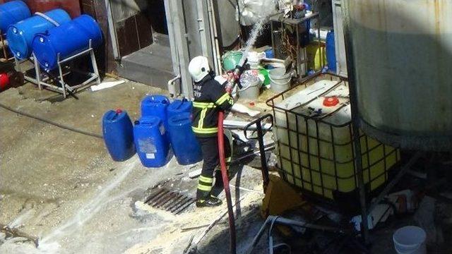 Antakya Dericiler Sitesi’nde Yangın Paniği