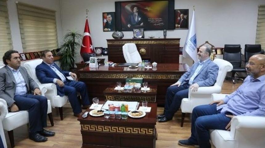 Başkan Kadıoğlu&rsquo;ndan Tuşba Belediyesi&rsquo;ne Ziyaret