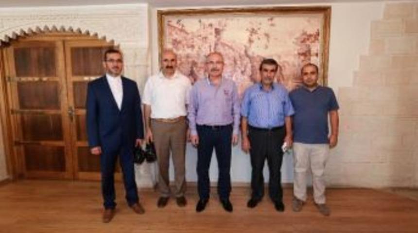 Mardin-suriye Platformu Vali Yaman&rsquo;ı Ziyaret Etti