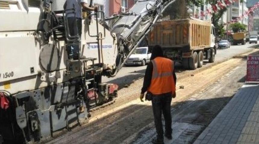 Yıldırım&rsquo;da Asfalt Seferberliği