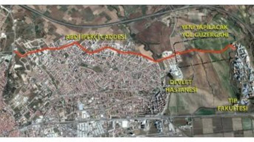 Edirne Belediyesi&rsquo;nin Yol &Ccedil;alışmasına Dava Engeli