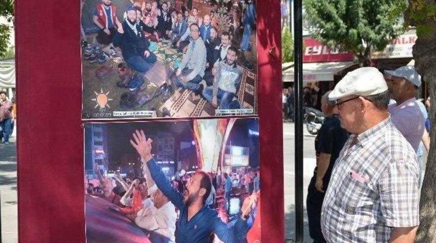 Uşak&rsquo;ta 15 Temmuz Milli Direniş Sergisi A&ccedil;ıldı