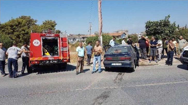 Antalya’da Trafik Kazası: 3 Yaralı