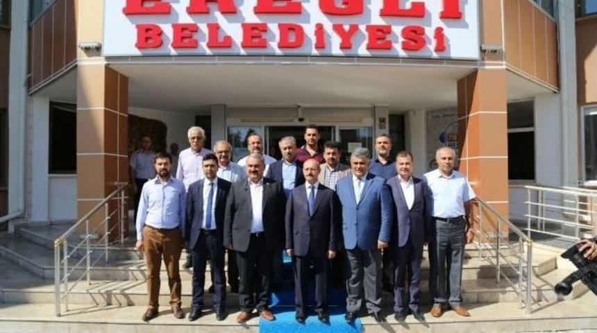 Ak Parti Genel Başkan Yardımcısı Sorgun&rsquo;dan Başkan &Ouml;zg&uuml;ven&rsquo;e Ziyaret