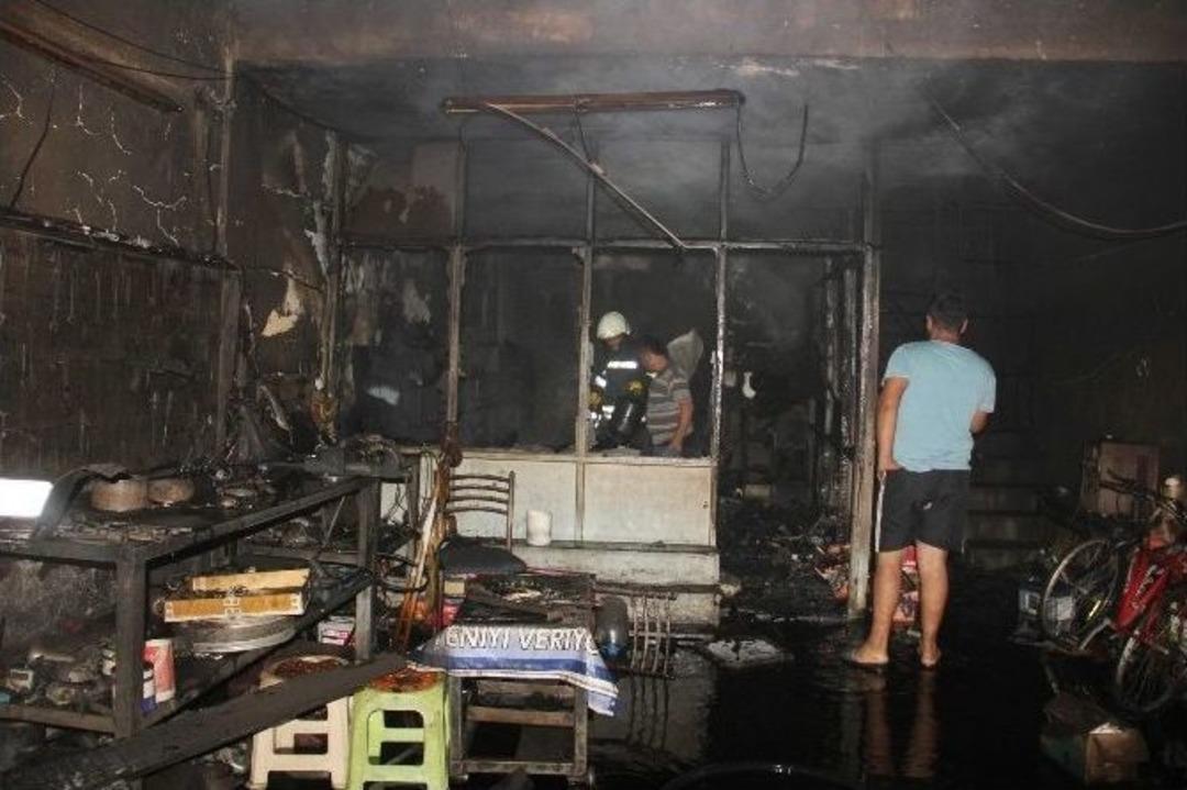 Bafra Sanayi Sitesi&rsquo;nde Yangın