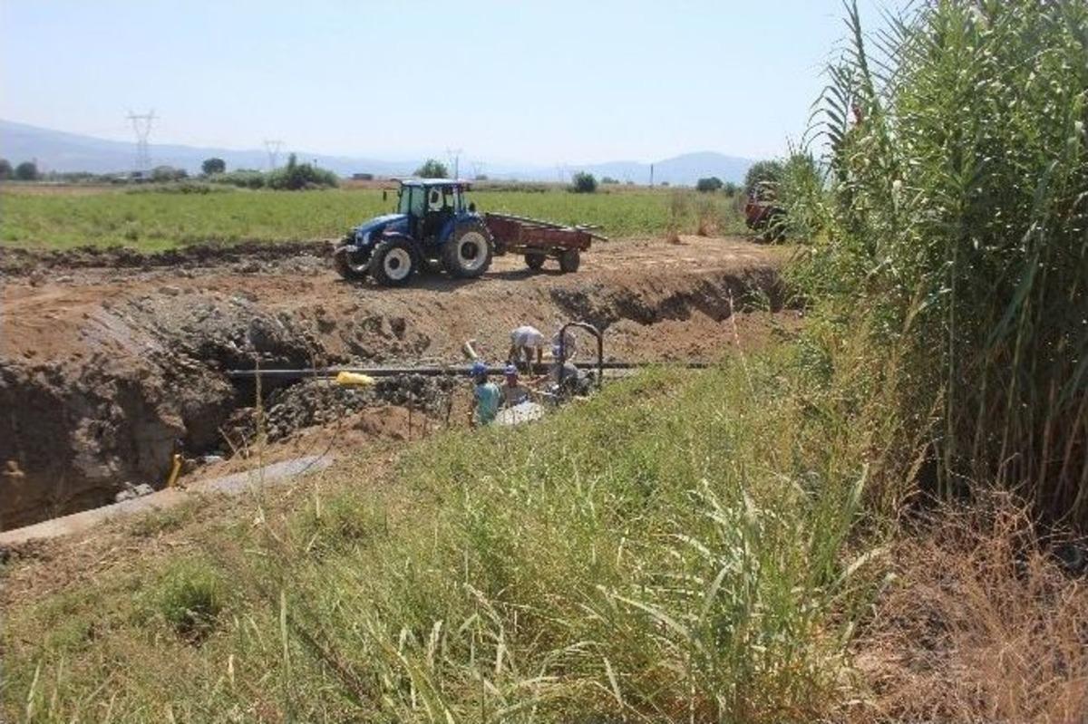 Ko&ccedil;arlı Ve Bağarası Ovası&rsquo;ında Susuzluk Tarihe Karışacak