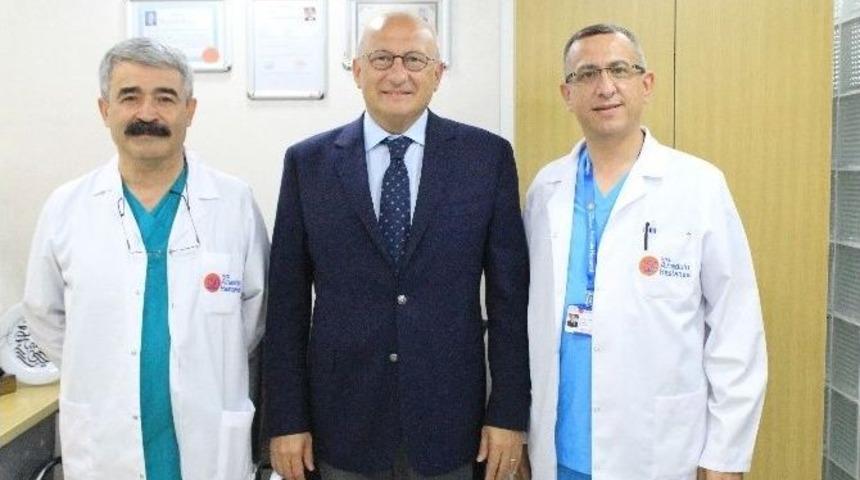 Vekil &Ccedil;akız&ouml;er&rsquo;den &Ouml;zel Eskişehir Tsg Anadolu Hastanesi&rsquo;ne Ziyaret