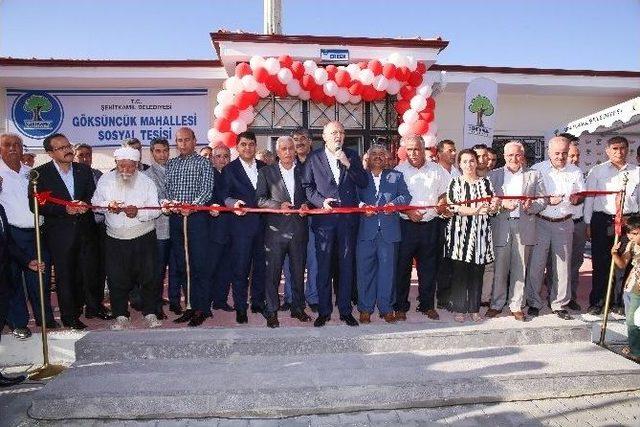 Göksüncük Sosyal Tesisi Hizmete Açıldı