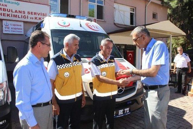 Adıyaman’a 2 Adet Tam Donanımlı Ambulans