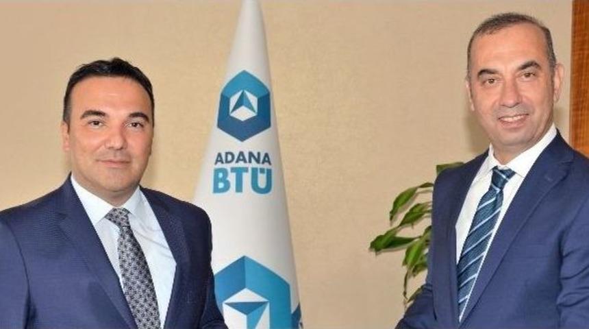 Prof. Dr. Arıkan&rsquo;dan Abt&uuml; Rekt&ouml;r&uuml; Prof. Dr. T&uuml;may&rsquo;a "hayırlı Olsun" Ziyareti