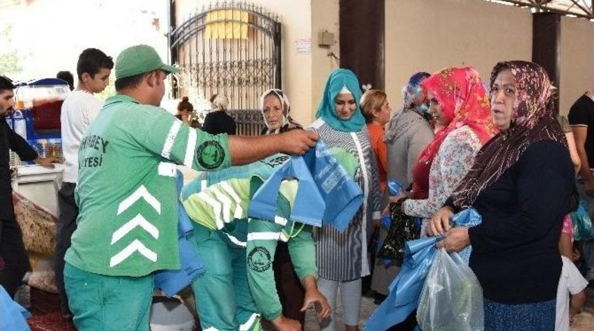 Şahinbey 260 Bin Adet Atık Poşeti Dağıttı
