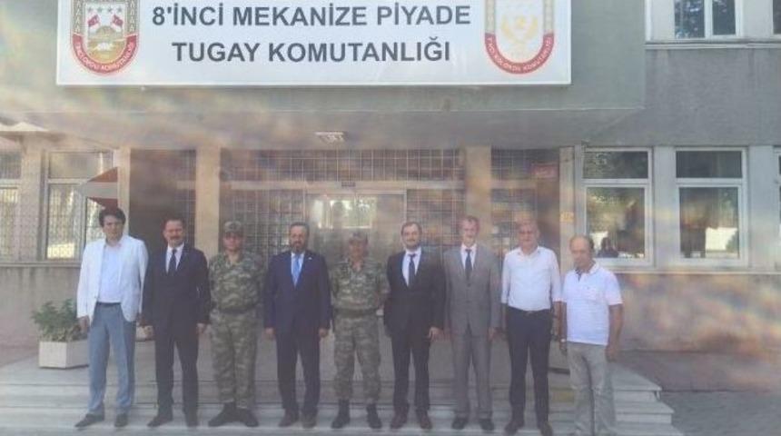 Ak Parti&rsquo;den Kurmay Albay C&ouml;ne&rsquo;ye Ziyaret