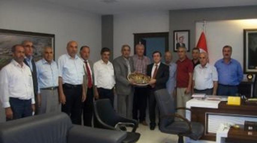 Muhtarlardan Rekt&ouml;r Kızılay&rsquo;a Ziyaret