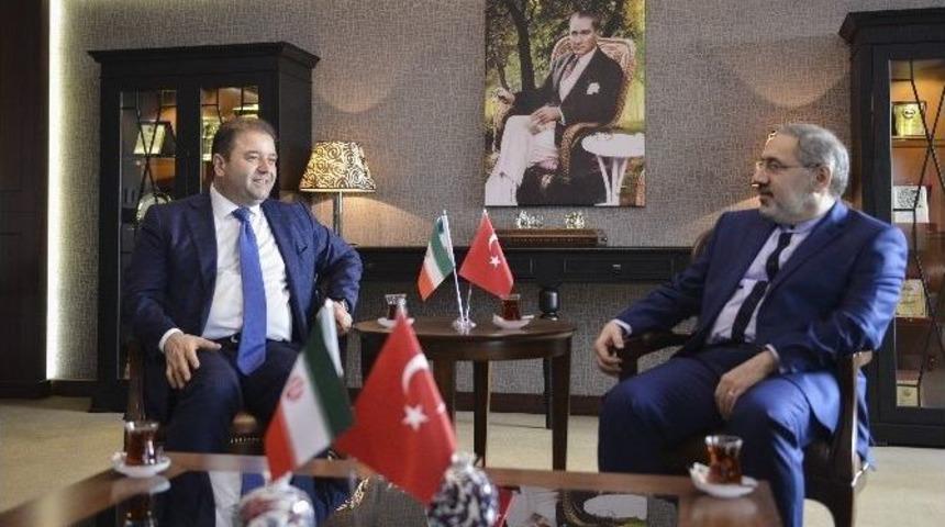 İran Başkonsolosu&rsquo;ndan Başkan Kılı&ccedil;&rsquo;a Veda Ziyareti