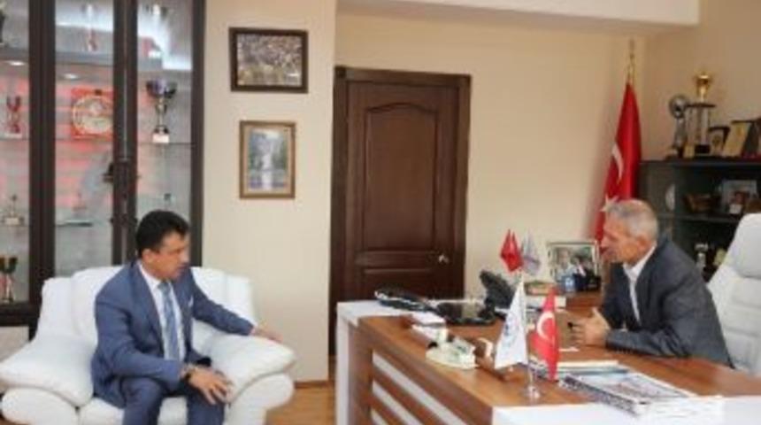 Ziraat Katılım Şube M&uuml;d&uuml;r&uuml;nden Başkan Dişli&rsquo;ye Ziyaret