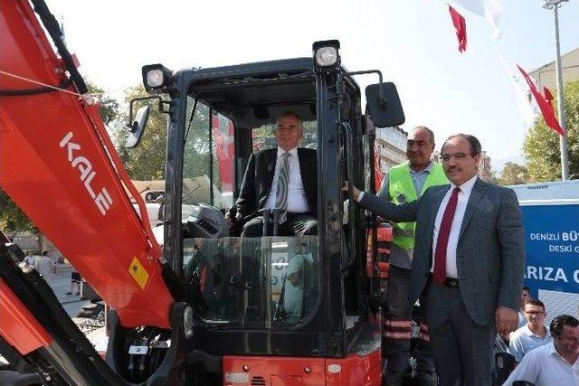 Denizli Büyükşehir Deski’ye 20 Yeni Araç