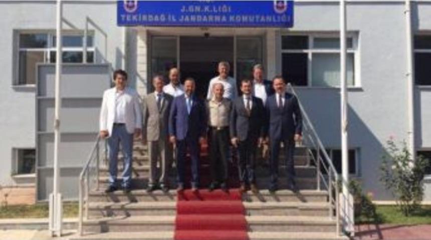 Ak Parti&rsquo;den İl Jandarma Komutanı Albay Eren&rsquo;e Ziyaret