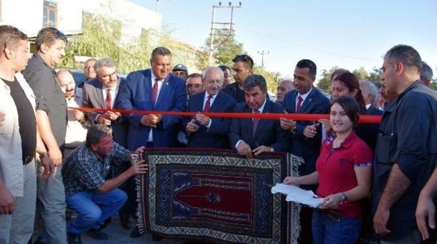 Chp Lideri Kılı&ccedil;daroğlu Aksaray&rsquo;da