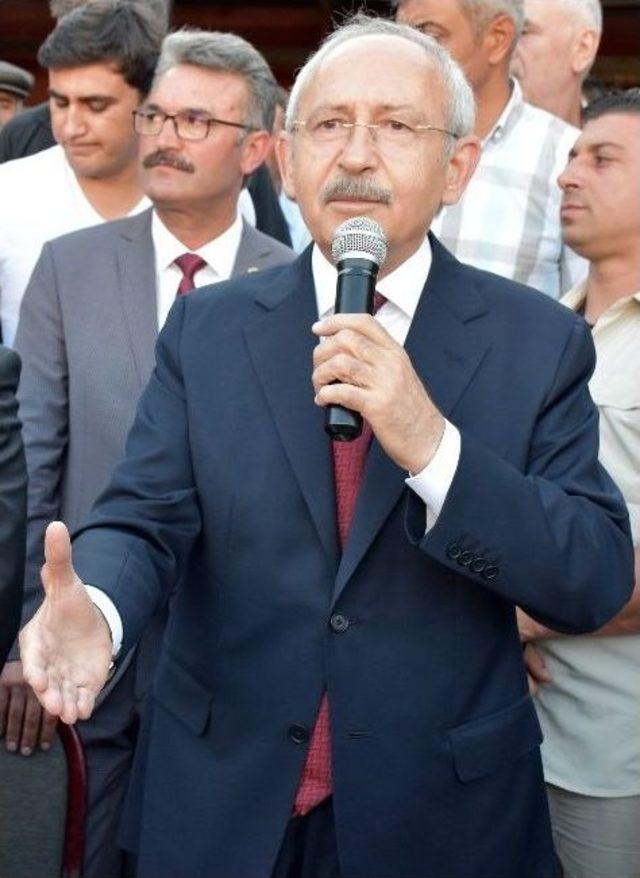 Chp Lideri Kılıçdaroğlu Aksaray’da